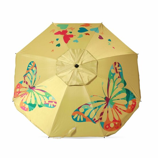 Parasol Geel 180 cm UPF 50+ 1