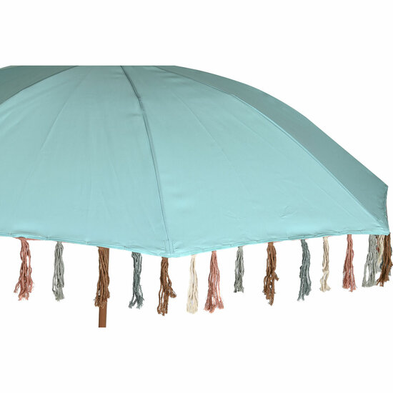 Parasol DKD Home Decor Staal Aluminium Hemelsblauw (180 x 180 x 190 cm) 4