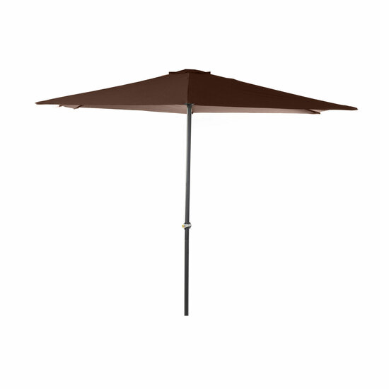 Parasol DKD Home Decor Bruin Staal (270 x 270 x 250 cm) 1