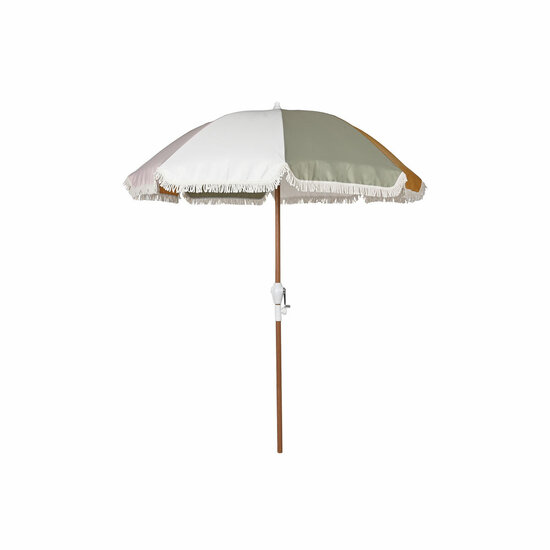 Parasol Home ESPRIT Hout Aluminium 198 x 198 x 266 cm 1