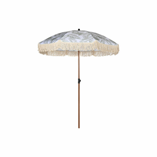 Parasol Home ESPRIT Wit Groen Staal 180 x 180 x 1 cm 1