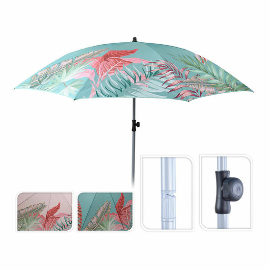 Parasol Pro Beach dieren Aanpasbaar Plastic &Oslash; 160 cm &Oslash; 200 cm 1