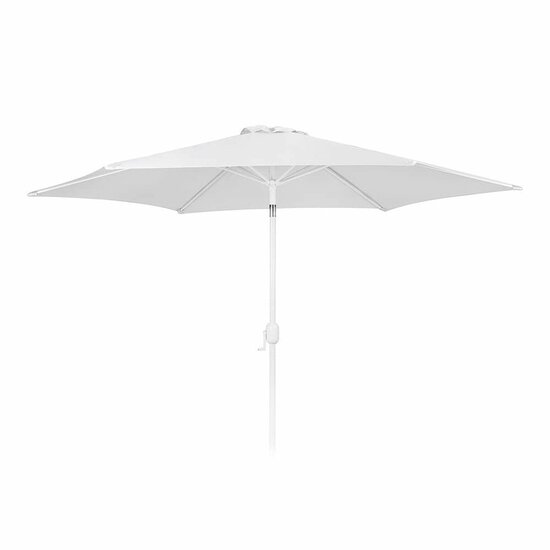 Parasol Alba Wit Aluminium 300 x 300 x 250 cm 1