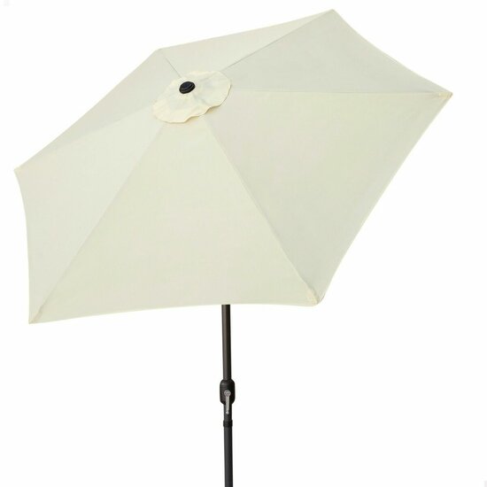 Parasol Aktive 300 x 247 x 300 cm Staal Aluminium Cr&egrave;me &Oslash; 300 cm 1