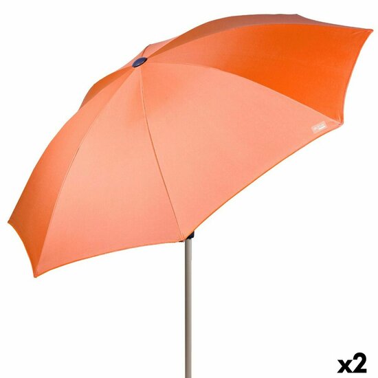 Parasol Aktive 220 x 210 x 222 cm (2 Stuks) 1