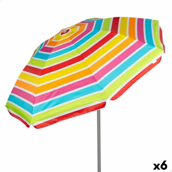 Parasol Aktive 200 x 195 x 200 cm (6 Stuks) 1