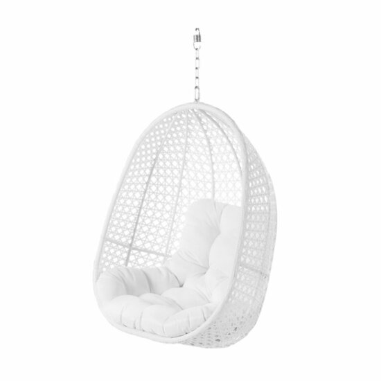 Hangende tuinstoel Dido Wit 81 x 64 x 111,5 cm 1