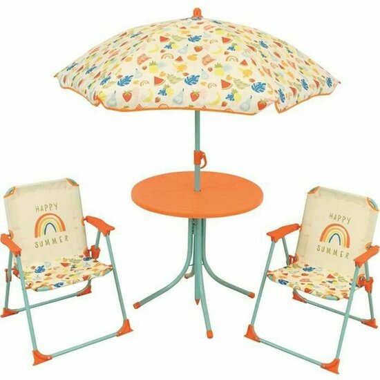 Tafel met stoelen Fun House Fruity&amp;apos;s &Oslash; 46 cm Kinderen 1