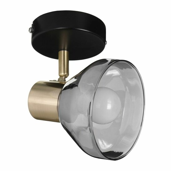 Plafondlamp Activejet AJE-LISA 1P Zwart Gouden Metaal 40 W (1 Stuks) 5