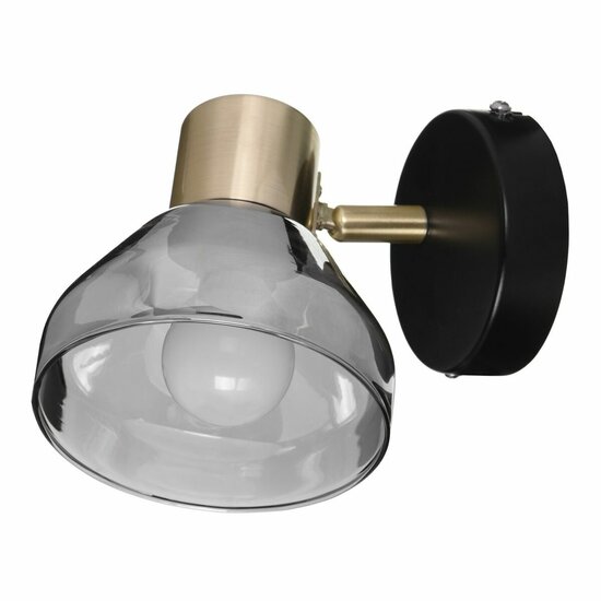 Plafondlamp Activejet AJE-LISA 1P Zwart Gouden Metaal 40 W (1 Stuks) 7