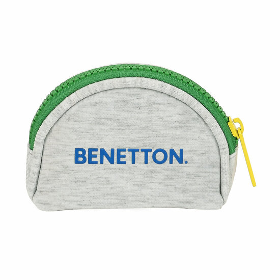 Portemonnee Benetton Pop Grijs (9.5 x 7 x 3 cm) 2