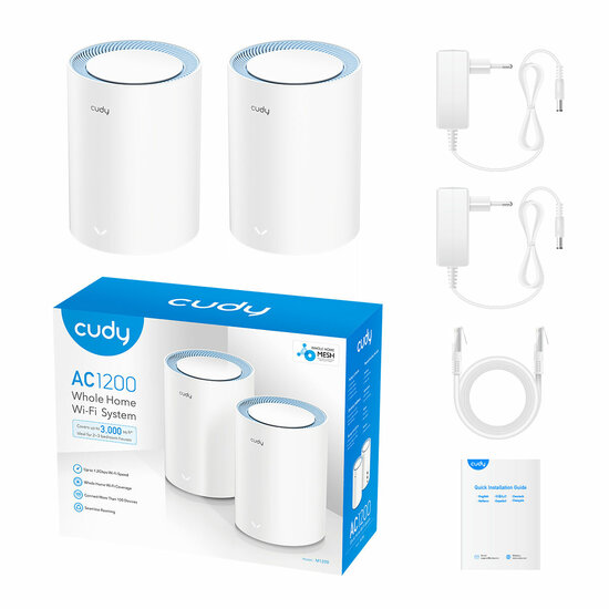 Access point Cudy M1200 2-PACK Wit 2