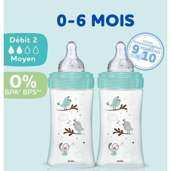 Baby flessenset Dodie 3 uds 3