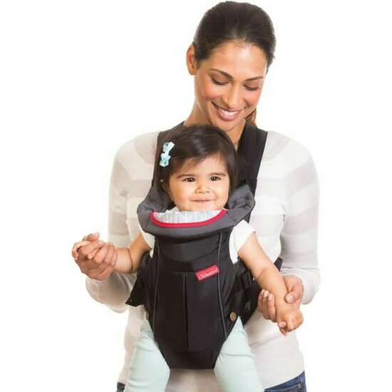 Draagzak voor baby&amp;apos;s Infantino Classic Carrier Zwart + 0 Maanden 3