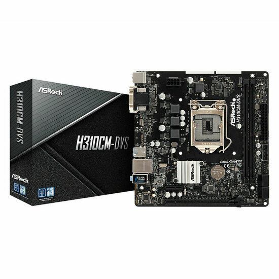 Moederbord ASRock H310CM-DVS LGA 1151 Intel H310 1