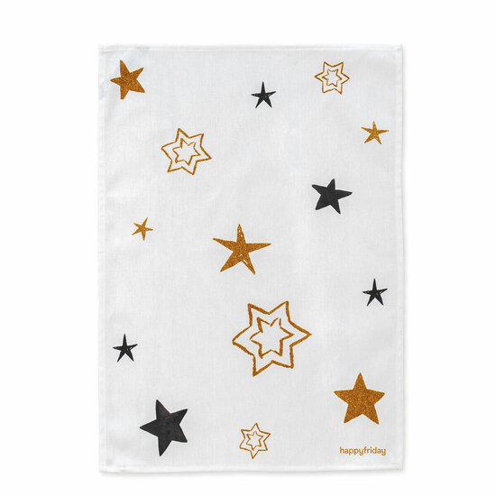 Keukendoek HappyFriday Xmas Gold Multicolour 70 x 50 cm (2 Stuks) 3