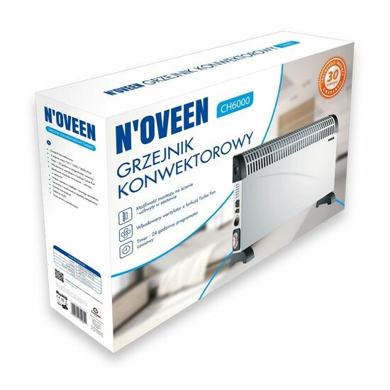 Verwarming N&amp;apos;oveen CH-6000 Wit 2000 W 6