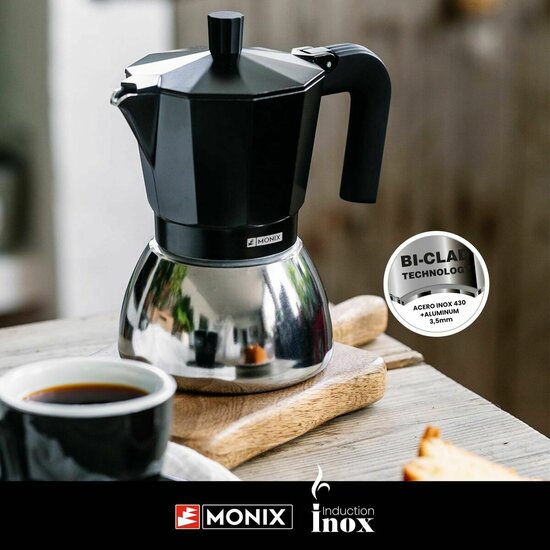 Percolator Monix Zwart 470 ml 2