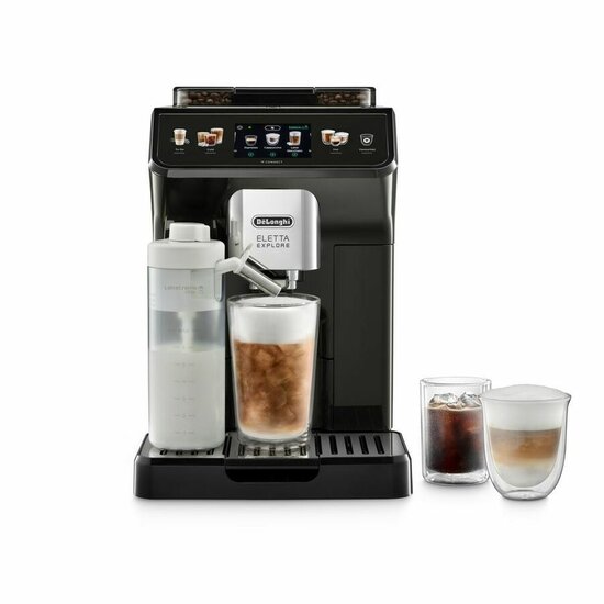 Volautomaat koffiezetapparaat DeLonghi ECAM 450.65.G Grijs 1450 W 19 bar 2 Koppar 300 g 1,8 L 1