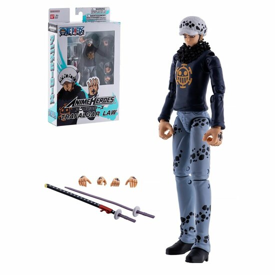 Verzamelfiguur Bandai TRAFALGAR LAW One Piece 1