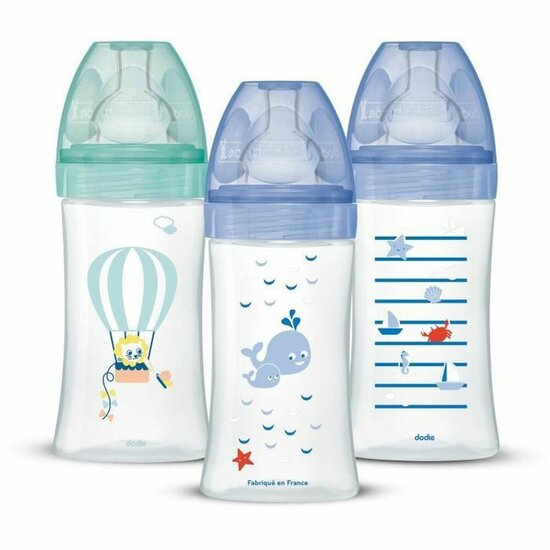 Baby flessenset Dodie 3 uds (270 ml) 1