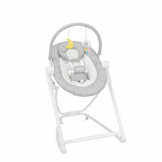 Baby wipstoel Badabulle Compact&amp;apos;up High Grijs 1