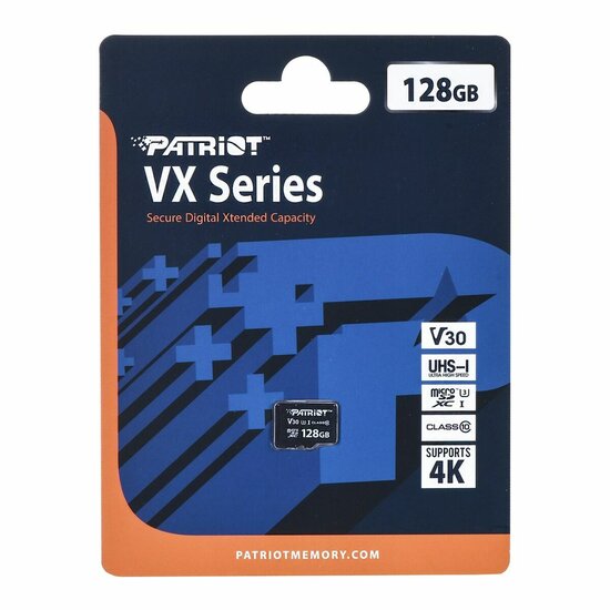 Micro SD kaart Patriot Memory PSF128GVX31MCX 128 GB 2