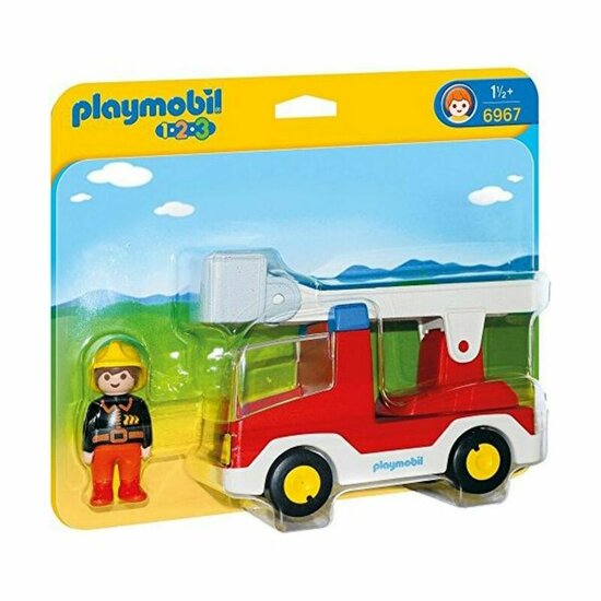 Playset 1.2.3 Fire Truck Playmobil 6967 1