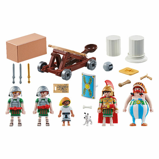 Playset Playmobil Asterix Numerobis and the Battle of the Palace 71268 56 Onderdelen 3