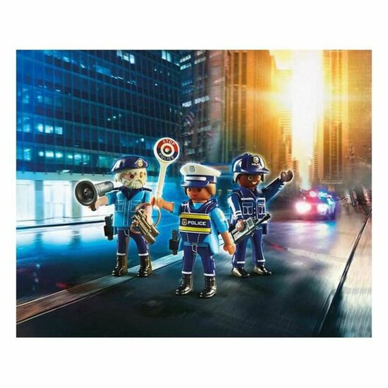 Playset  City Action Police Figures Set Playmobil 70669 (18 pcs) 2