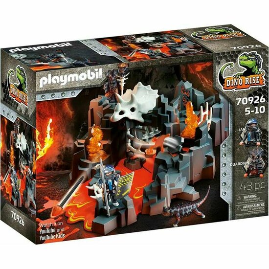 Playset Playmobil Dino Rise Lava Fountain Guardian 70926 1