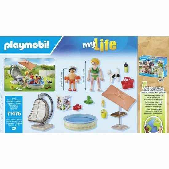 Playset Playmobil 71476 My life 4