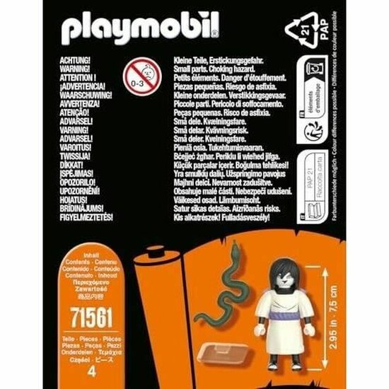 Figuren Playmobil Naruto 71561 4 Onderdelen 4