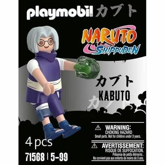 Figuren Playmobil Naruto 71568 4 Onderdelen 3