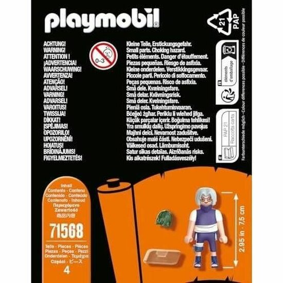 Figuren Playmobil Naruto 71568 4 Onderdelen 4