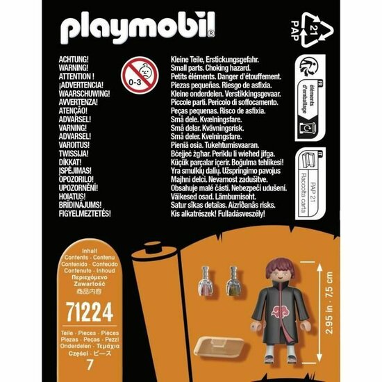 Playset Playmobil 71224 Naruto Shippuden 4