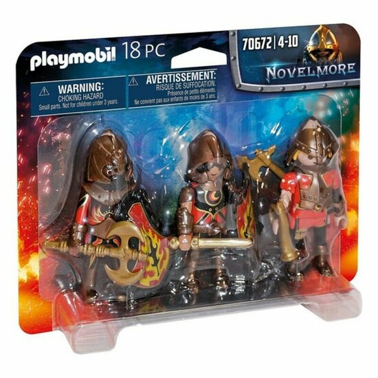 Figurenset Novelmore Fire Knigths Playmobil 70672 (18 pcs) 1