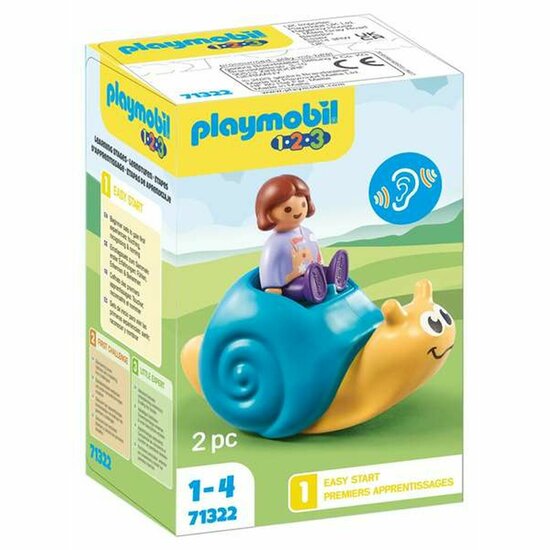 Playset Playmobil 71322 Slak 2 Onderdelen 1