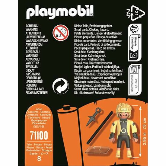 Actiefiguren Playmobil 8 Onderdelen 4