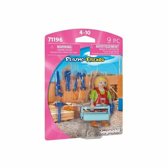 Playset Playmobil 71196 Playmo-Friends Technician 9 Onderdelen 1