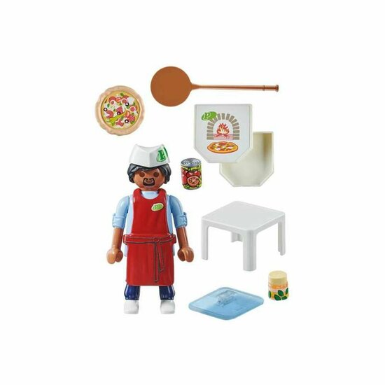 Playset Playmobil 71161 Special PLUS Pizza Maker 13 Onderdelen 2