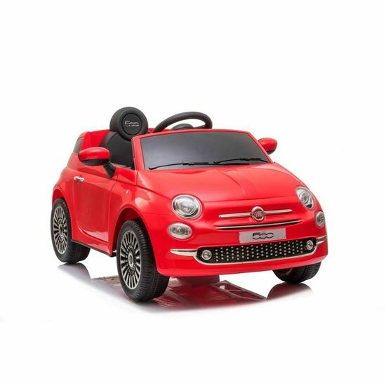 Elektrische Kinderauto Injusa Fiat 500 Rood Radiografische besturing 1