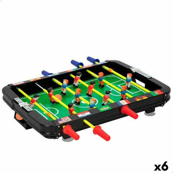 Tafelvoetbal Colorbaby 36 x 5 x 26 cm (6 Stuks) 1