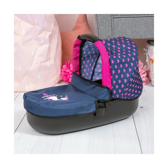 Poppenwagen Reig Stule Pram Marineblauw 63 cm 3