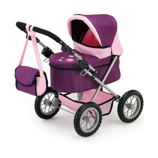 Poppenwagen Reig Trendy Royal Paars 45 cm 1