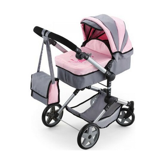 Poppenwagen Reig Pram Neo Pro Grijs 57 cm 1