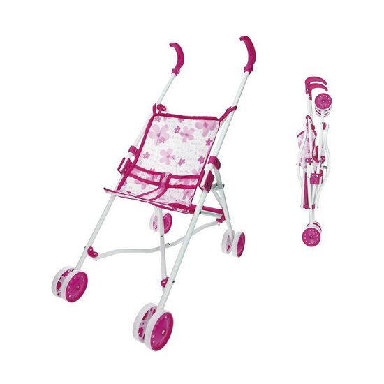 Poppenwagen Reig Opvouwbaar Roze 25,5 x 41,5 x 55,5 cm 1