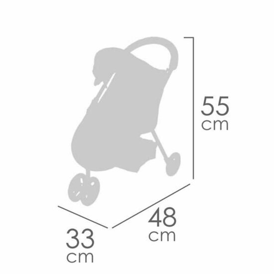 Poppenwagen Decuevas Coco 50 cm 4