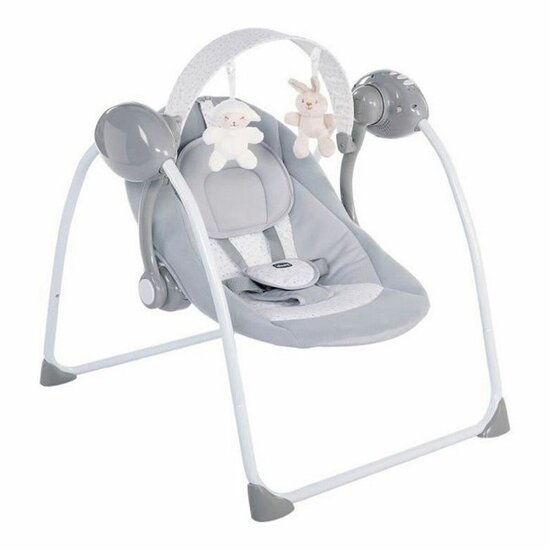 Schommelstoel Chicco Relax &amp; Play Swing Grijs Wit 1