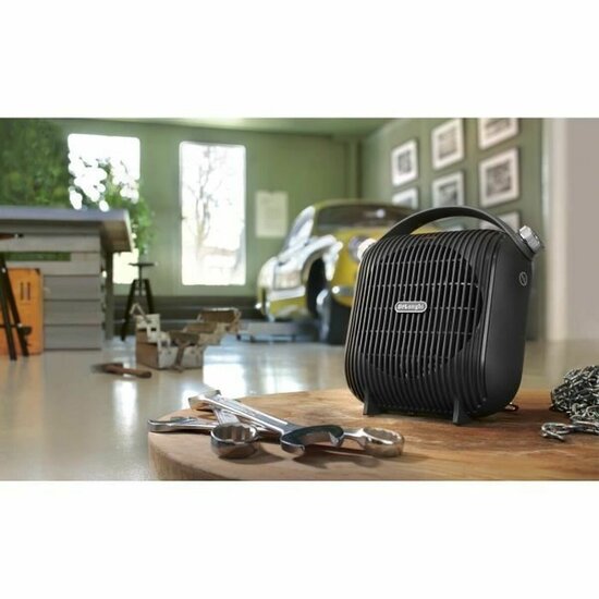 Draagbare ventilatorkachel DeLonghi Classic Zwart 2400 W 5